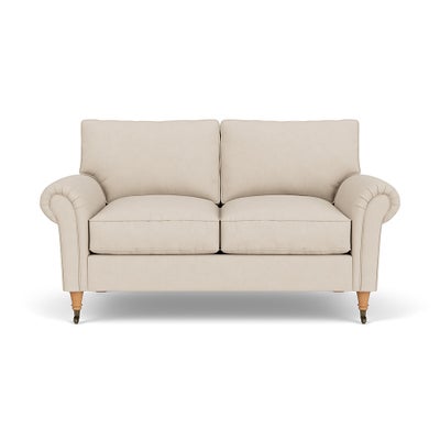 2 Seater - Lily White - House Linen Mix