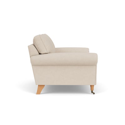 2 Seater - Lily White - House Linen Mix
