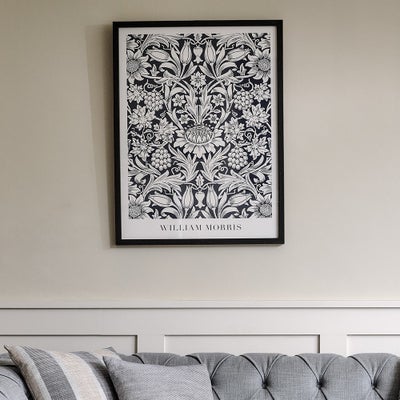 Textiles Exhibition Poster, William Morris