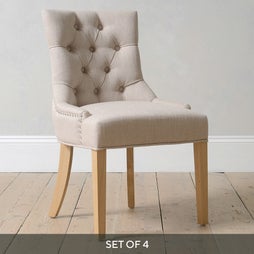 Primrose Dining Chair set of 4 - Stone
