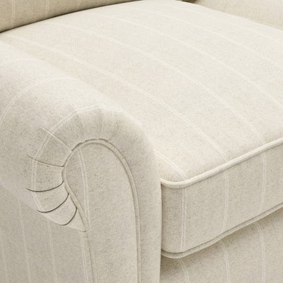 Chaise Large Left Hand - Natural - Compton Stripe