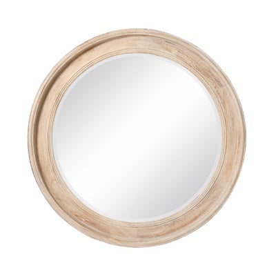 Round Framed Mirror