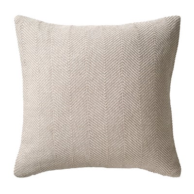 Herringbone Woven Cushion Natural