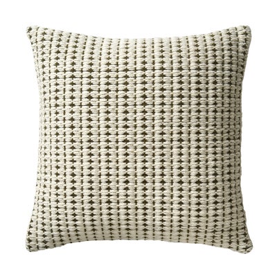 Textured Cotton Weave Cushion Fir