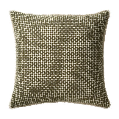 Braid Woven Cotton Cushion Fir