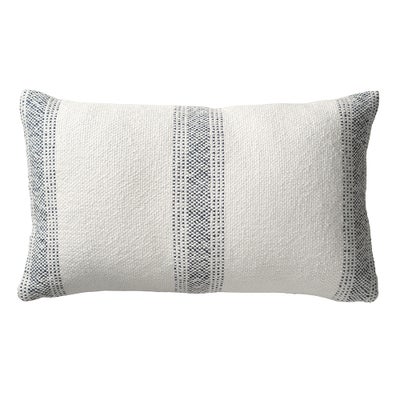 Digby Woven Navy Stripe Cushion