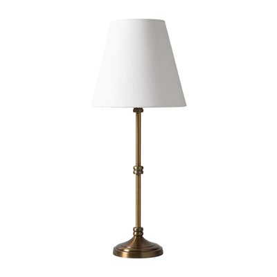 Clover Antique Brass Table Lamp