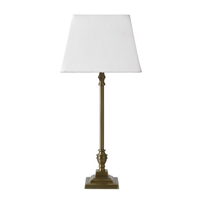 Lark Antique Brass Table Lamp