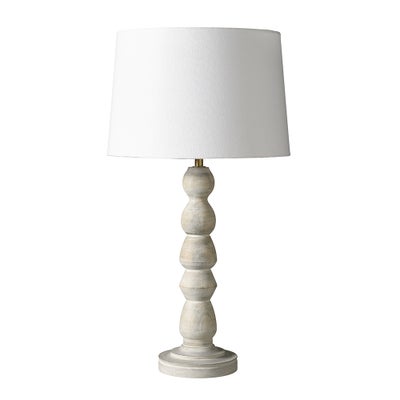 Lawton White Washed Table Lamp