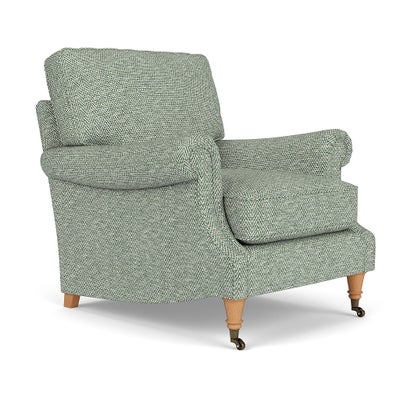Armchair - Lake - Herringbone Weave