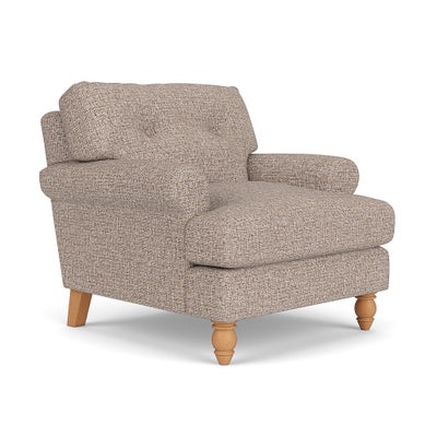 Armchair - Natural Mix - Textured Weave