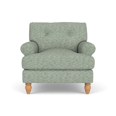Armchair - Lake - Herringbone Weave
