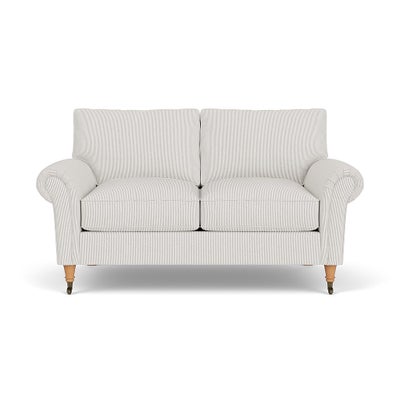 2 Seater - Grey - Broadway Stripe