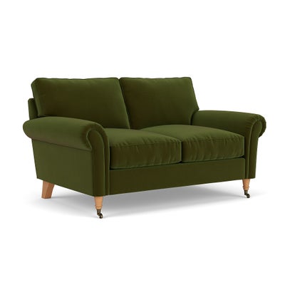 2 Seater - Forest Green - Matt Velvet