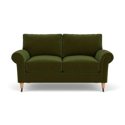 2 Seater - Forest Green - Matt Velvet