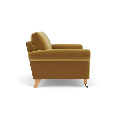 2 Seater - Mustard - Matt Velvet