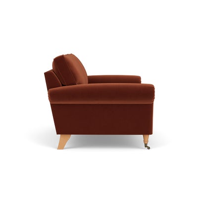 2 Seater - Brick - Matt Velvet