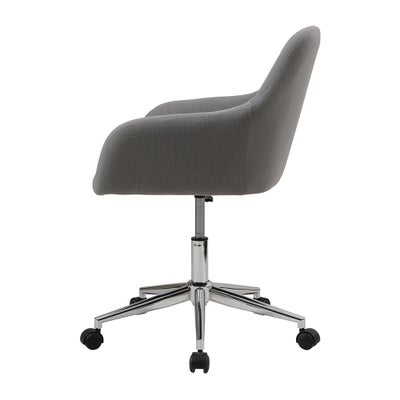 Arlebrook Office Chair - Grey Linen