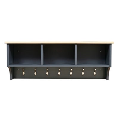 Storage Shelf and Hooks