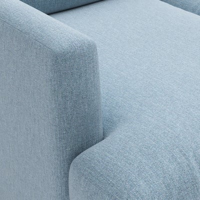 4 Seater - Teal marl - Rustic weave