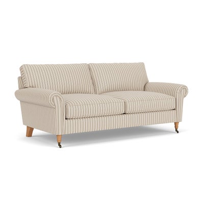 3 Seater - Sage - Kingham Stripe