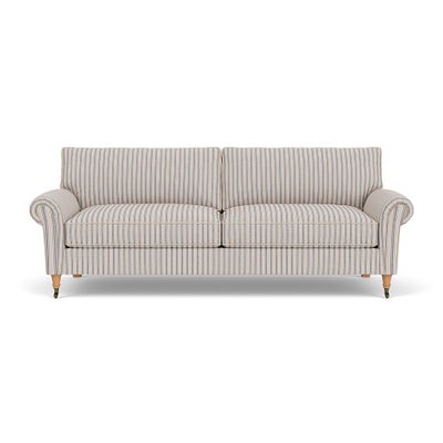 4 Seater - Indigo - Kingham Stripe
