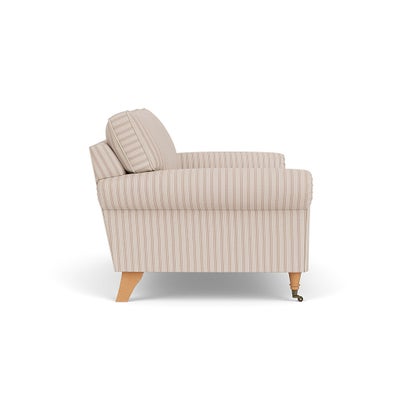 2 Seater - Flax - Kingham Stripe
