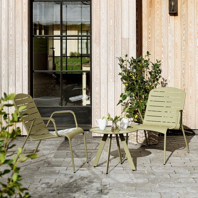 Metal 2 Seater Bistro Set