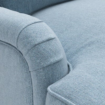 Love Seat - Teal marl - Rustic Weave