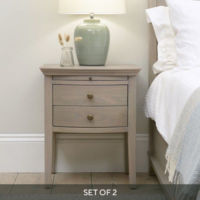 Winchcombe Smoked Set of 2 Nightstand