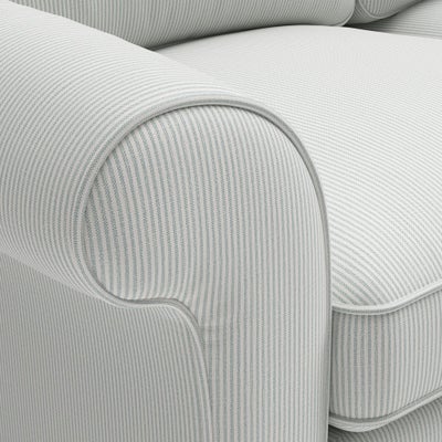 2 Seater - Duck Egg - Broadway Stripe
