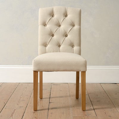 Dining Chair - Natural Linen