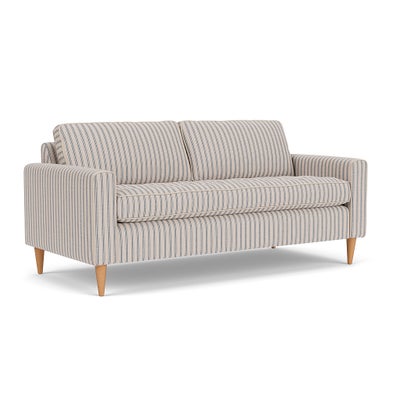 3 Seater - Indigo - Kingham Stripe