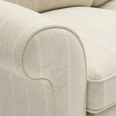 Armchair - Natural - Compton Stripe