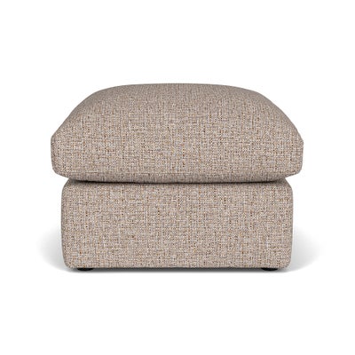 Foot Stool - Natural Mix - Textured Weave