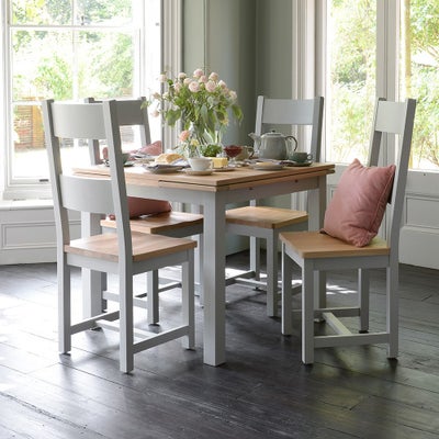 Square Extending Dining Table