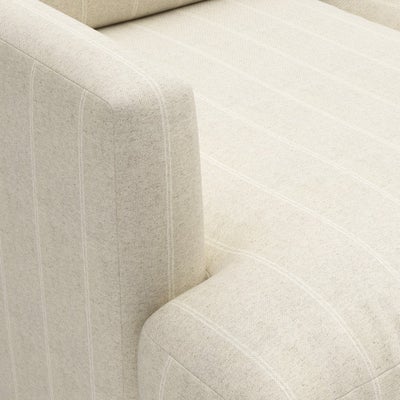 Chaise Extra Large Right Hand - Natural - Compton Stripe