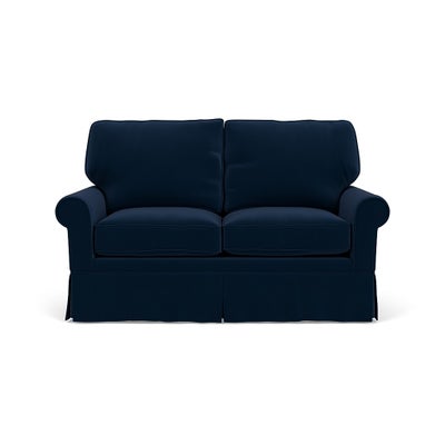 Large 2 Seater - Deep blue - Matt Velvet