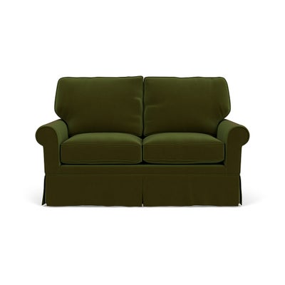 Large 2 Seater - Forest Green - Matt Velvet