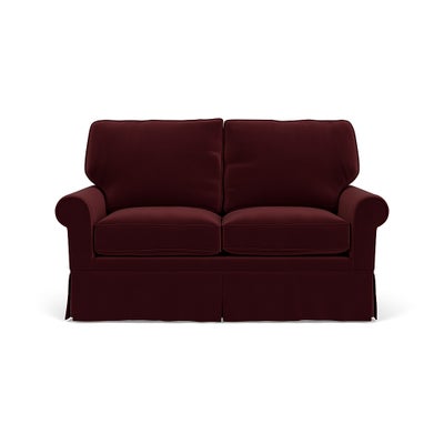 Large 2 Seater - Dark Rosehip - Matt Velvet