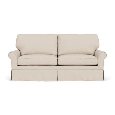 3 Seater - Lily White - House Linen Mix
