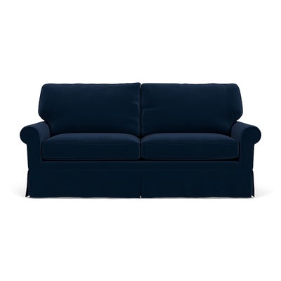 3 Seater - Deep blue - Matt Velvet