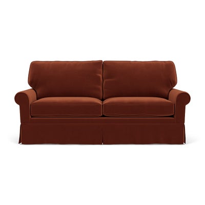 3 Seater - Brick - Matt Velvet