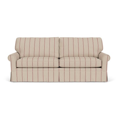4 Seater - Raspberry - Compton Stripe