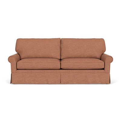 4 Seater - Brick - Herringbone Weave