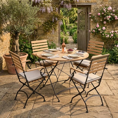 4 Seater Luxury Folding Bistro Set