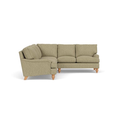 Corner Sofa - Apple - Herringbone Weave