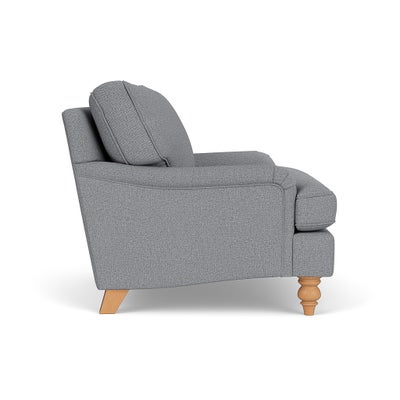 Love Seat - Blue Marl - House Weave