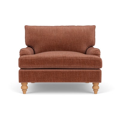 Love Seat - Cinnamon - Eco Chenille