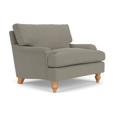Love Seat - Flax - Rustic Weave